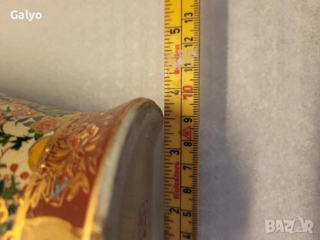 Красива ръчно боядисана китайска ваза, снимка 4 - Декорация за дома - 50609548