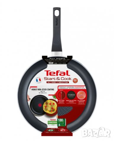 Тиган Tefal Start & Cook / Induction , снимка 1 - Съдове за готвене - 39641719