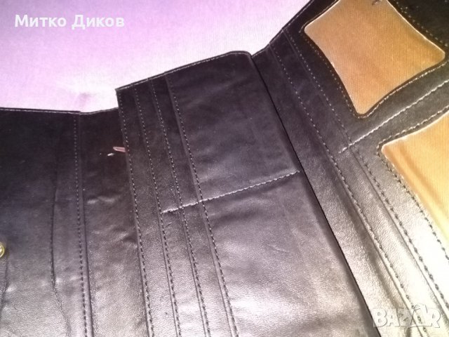 Портмоне Глориъс Дракон ново 195х95мм естествена кожа, снимка 8 - Портфейли, портмонета - 37986798