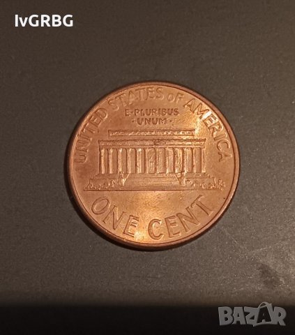 1 цент САЩ  1993 Линкълн , снимка 4 - Нумизматика и бонистика - 43532451