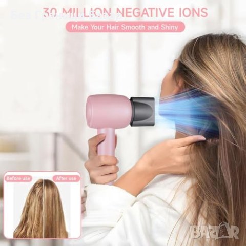 Нов Сешоар QKMZ с Безчетков Мотор, Бързо и Ефективно Сушене, Лек, снимка 3 - Сешоари - 43942710