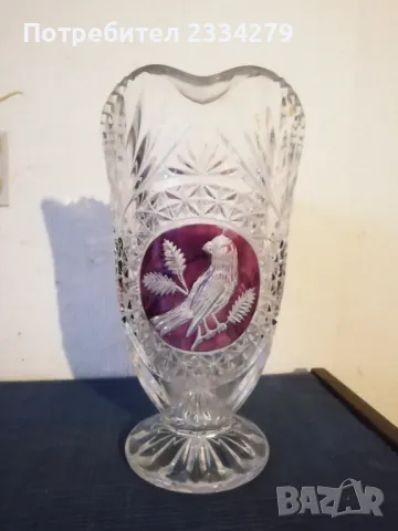 Стар немски блейкристал,,ХОФБАУЕР, колекция на Бъдс Рубин" Германия. 1985год. , снимка 18 - Антикварни и старинни предмети - 48454635