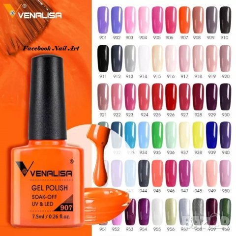 Venalisa VIP2 Нови 60 цвята гел лак серия ВИП 2, снимка 2 - Продукти за маникюр - 29457357