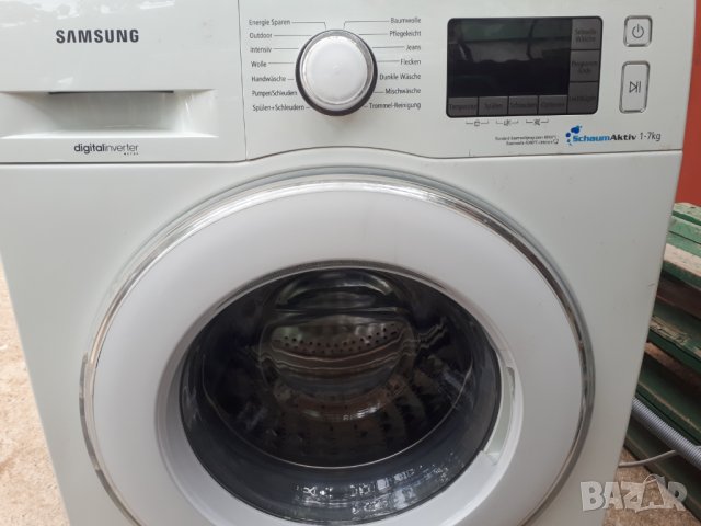 Продавам преден панел с платка  за пералня  Samsung WF70F5E5P4W, снимка 7 - Перални - 37624682