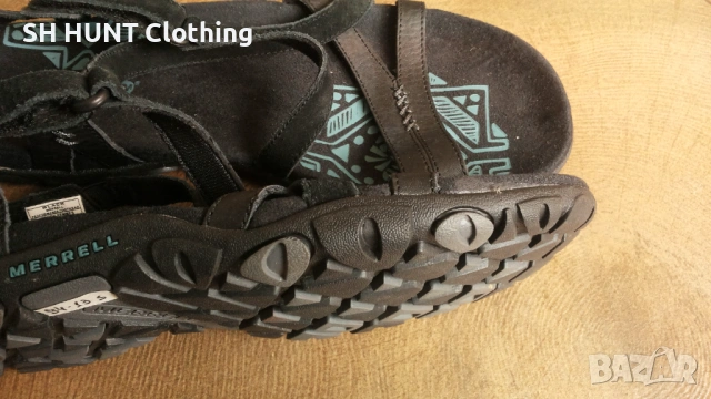 MERRELL Real Leather Размер EUR 41 / UK 8 сандали естествена кожа 94-13-S, снимка 7 - Мъжки сандали - 53046799