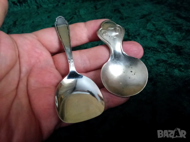 Стари малки лъжички за чай, снимка 2 - Други ценни предмети - 51387347