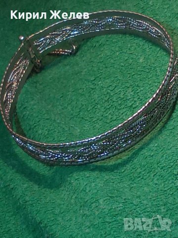 СРЕБРИСТА ФИЛИГРАННА ГРИВНА КРАСИВА ИЗРАБОТКА НАКИТ за НОСИЯ 9372, снимка 11 - Гривни - 30331160