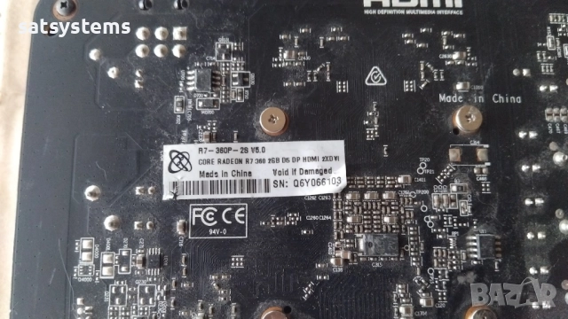 Видео карта AMD Radeon XFX HD R7 360 2048MB GDDR5 128bit PCI-E, снимка 7 - Видеокарти - 52249283