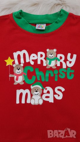Детска Коледна пижама 2-3 години, снимка 3 - Детски пижами - 42984858