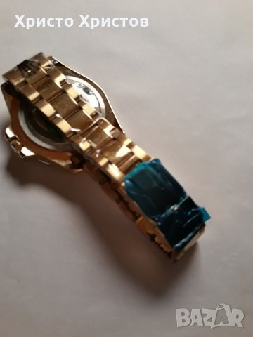 Мъжки луксозен часовник Rolex Oyster  Perpetual Submariner  Gold and blue , снимка 5 - Мъжки - 32283556