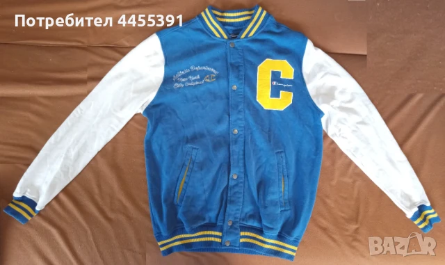 Суичър с бутони Champion, снимка 5 - Суичъри - 51030711