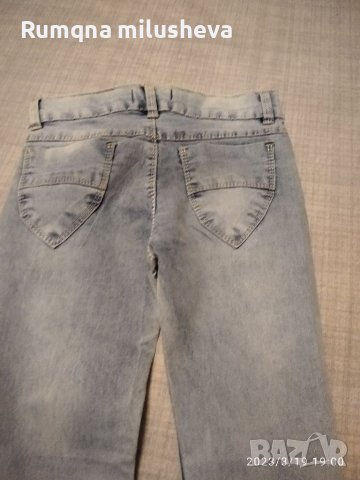 Дънки за момиче 134, снимка 4 - Детски панталони и дънки - 40061971