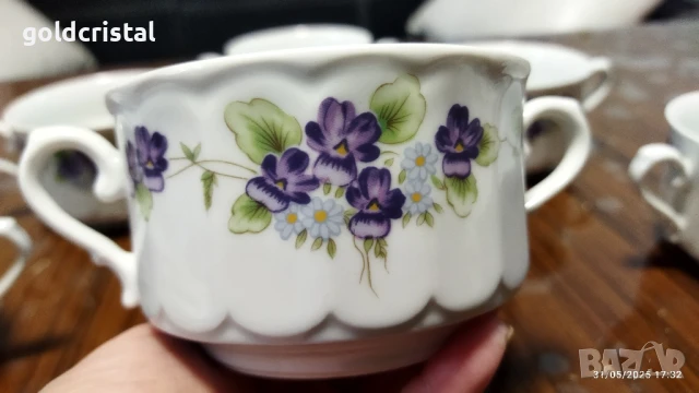стар немски порцелан купички , снимка 9 - Антикварни и старинни предмети - 50541125