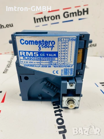 Монетник Comestero RM5 ccTALK  валидатор за монети настроени за евро