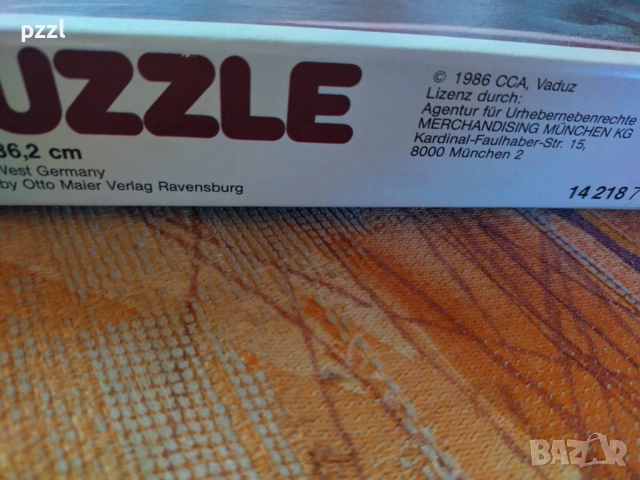 Пъзел "Lauer and Hardy” Ravensburger 1986г. 500 части, снимка 4 - Пъзели - 53162202