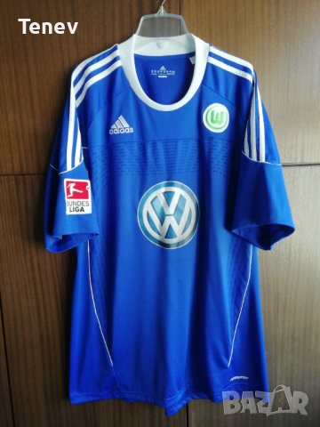 VfL Wolfsburg Adidas Formotion 2010/2011 оригинална тениска фланелка трети екип XXL 2XL Third
