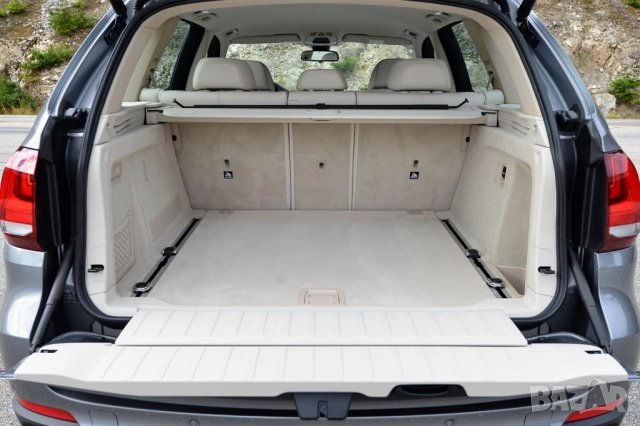 Щора за багажник BMW X5 E70 2006–2013 / BMW X5 F15 2013–2018 – бежова, алуминиева касета и PVC плат