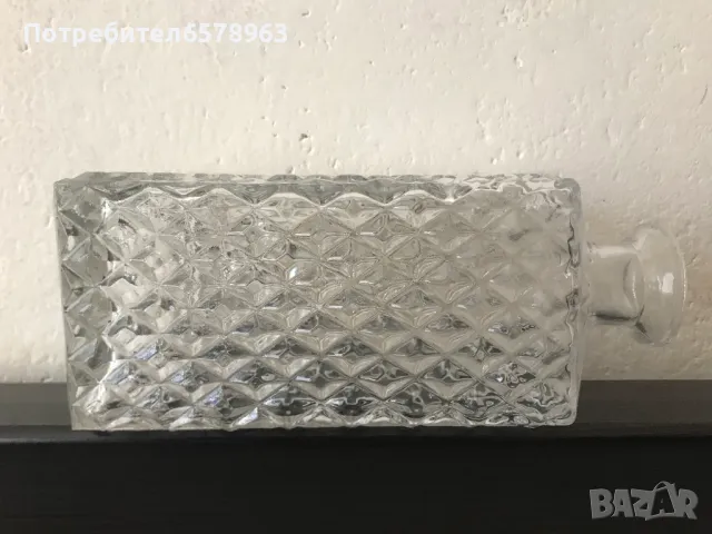 Стъклена бутилка за алкохол ( графа ), снимка 2 - Колекции - 49436435