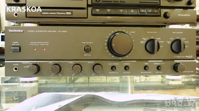 TECHNICS SU-VX600 & RS-BX626 & SL-PG420A, снимка 7 - Ресийвъри, усилватели, смесителни пултове - 47426985