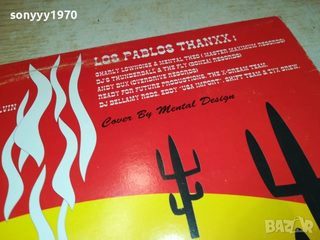 LOS PABLOS-РОЗОВ ВИНИЛ-ПЛОЧА ОТ АНГЛИЯ 2808251115, снимка 15 - Грамофонни плочи - 51520233