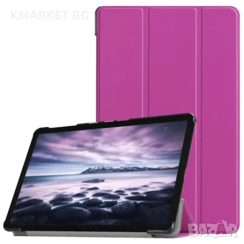 Samsung Galaxy Tab A 10.5 (2018) T590 T595 Кожен Калъф и Протектор, снимка 11 - Калъфи, кейсове - 48263858