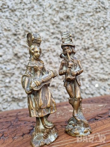 Винтидж Бронзови Музиканти Белгия- "1930г", снимка 5 - Колекции - 40007257