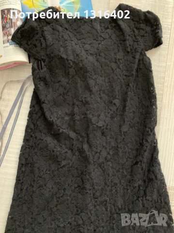 Къса черна рокля,р-р S, снимка 10 - Рокли - 23863052