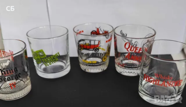 Чаши за уиски Jim Beam, Glenfiddich, J&B, Teacher's, Queen Anne  и др.