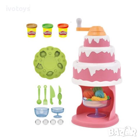 Детски моделин Торта, снимка 1 - Пластелини, моделини и пясъци - 43244341