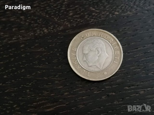 Монета - Турция - 1 лира | 2009г., снимка 2 - Нумизматика и бонистика - 28266900