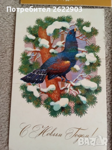 Руски новогодишни картички(1), снимка 7 - Колекции - 52412568