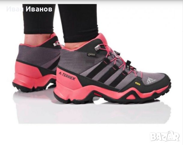водоустойчиви  мараотнки ADIDAS  Terrex Mid Gore-Tex K номер 34,5-35, снимка 6 - Детски маратонки - 43744574