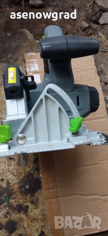 ръчен циркуляр Lux tools на батерия 