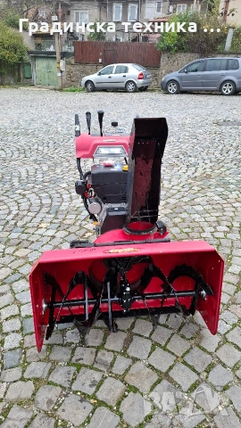 Роторен снегорин Hecht с ел. стартер , снимка 7 - Градинска техника - 53401060