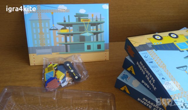 Комплект с магнити за момчета под формата на страници за разгъване, снимка 5 - Образователни игри - 38483616