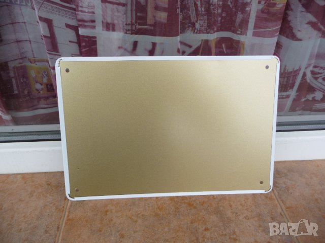 Метална табела кола пикап красив бпядисан пламъци мощен фар, снимка 3 - Декорация за дома - 43765875