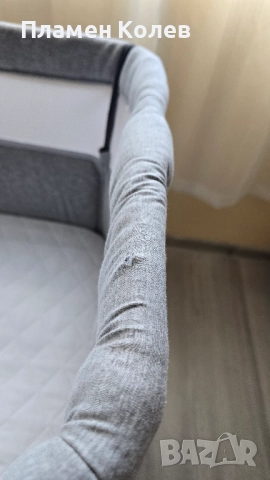 Детска кошара Co-Sleeper с люлка Lionelo Leonie, Beige Sand, снимка 5 - Кошарки - 52521948