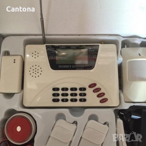 IP-AP022 - GSM аларма с 2.6" LCD дисплей, клавиатура, 2 обемни датчика, 1 МУК и 3 дистанционни, снимка 2 - Други - 39776363