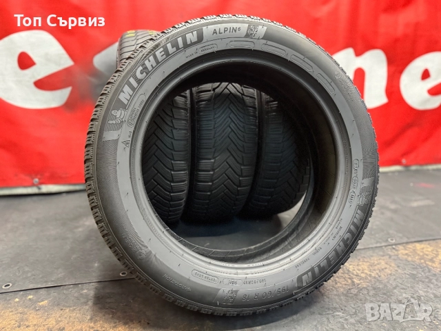 195 60 18, Зимни гуми, Michelin Alpin6, 4 броя, снимка 5 - Гуми и джанти - 52561734