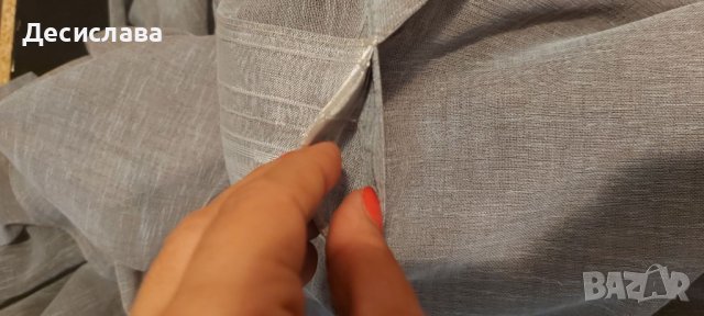 Късо перде с размери 4,50 х 1,54 см, снимка 5 - Пердета и завеси - 43128205