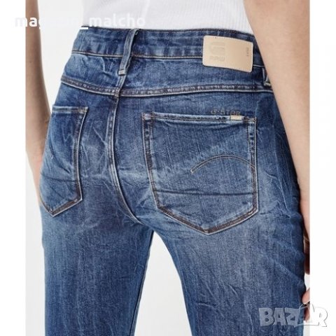 ДАМСКИ ДЪНКИ – G-STAR RAW 3301 HIGH WAIST SKINNY; размери: W27/L32, W28L32 и W31/L30, снимка 5 - Дънки - 27677595