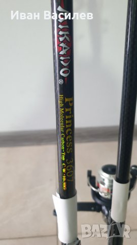 Склад разпродава Мач въдици карбон 3.0м и 3.6м.супер леки, снимка 6 - Въдици - 38742691