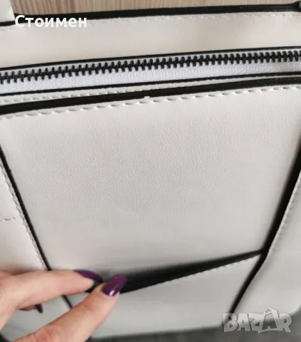 Прекрасна чанта, има дълга дръжка към нея, снимка 4 - Чанти - 48440216