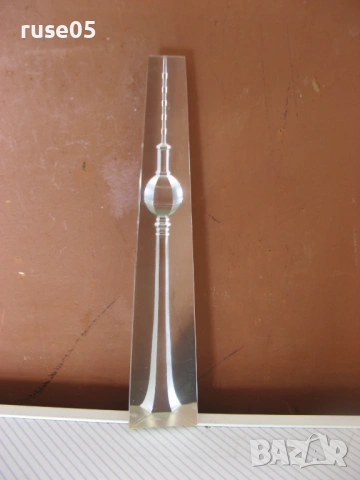 Фигура "Телевизионна кула" стъклена