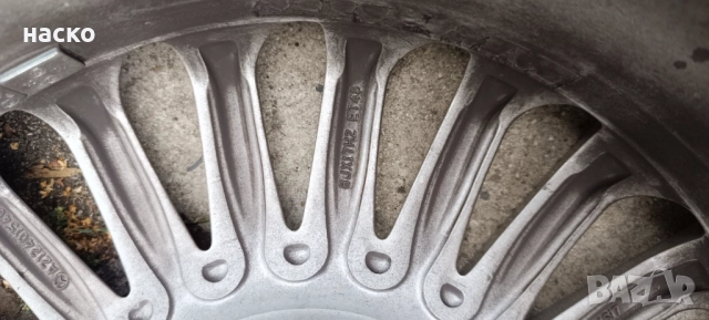 Продавам  оригинални лети джанти с гуми 17 цола за Мерцедес w212, снимка 4 - Гуми и джанти - 51958800