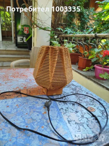 Много стилна нощна лампа , снимка 6 - Настолни лампи - 50930007