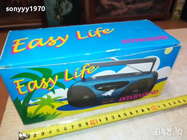 INTERSOUND EASY LIFE NEW-ВНОС SWISS 0501241634, снимка 14 - Радиокасетофони, транзистори - 43673288