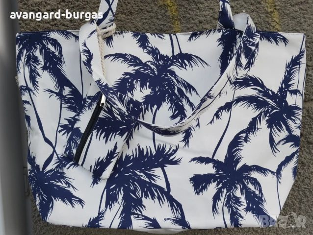 Плажна чанта, голяма чанта за плаж -205, снимка 1