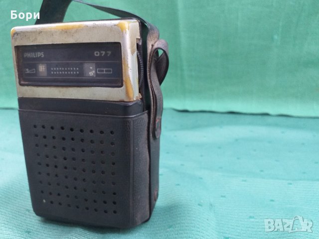 PHILIPS 077 Радио, снимка 3 - Радиокасетофони, транзистори - 32674978