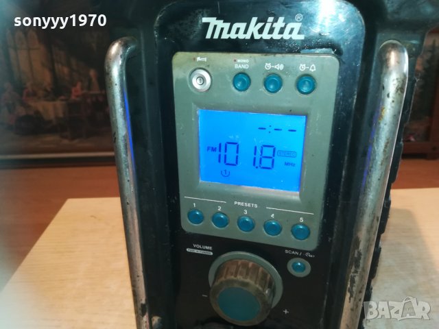 makita bmr100 2 x aux profi radio-england 1505211808, снимка 8 - Радиокасетофони, транзистори - 32886381
